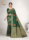 Lakshya vidya vol 8 Ethnic wear jacquard silk heavy latest saree collection